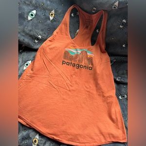 Patagonia Orange very loved Tank